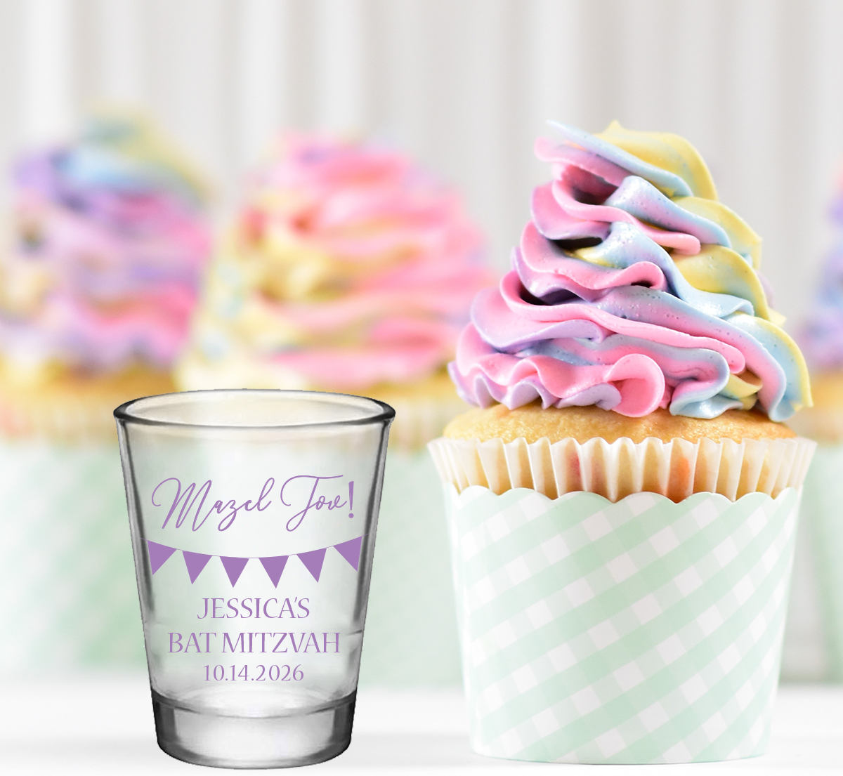 Vasos de chupito para Bar Mitzvah