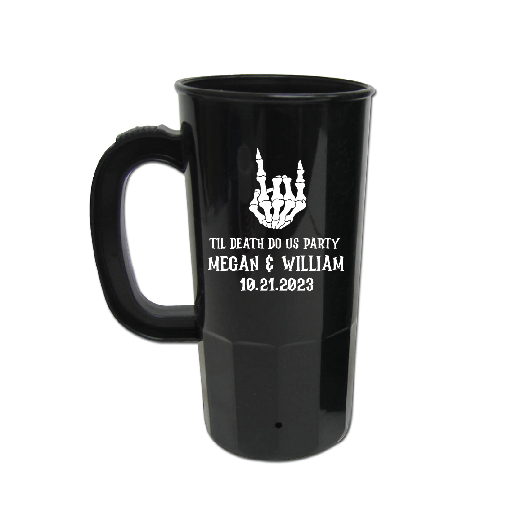 Til Death Do Us Party Skeleton Beer Steins