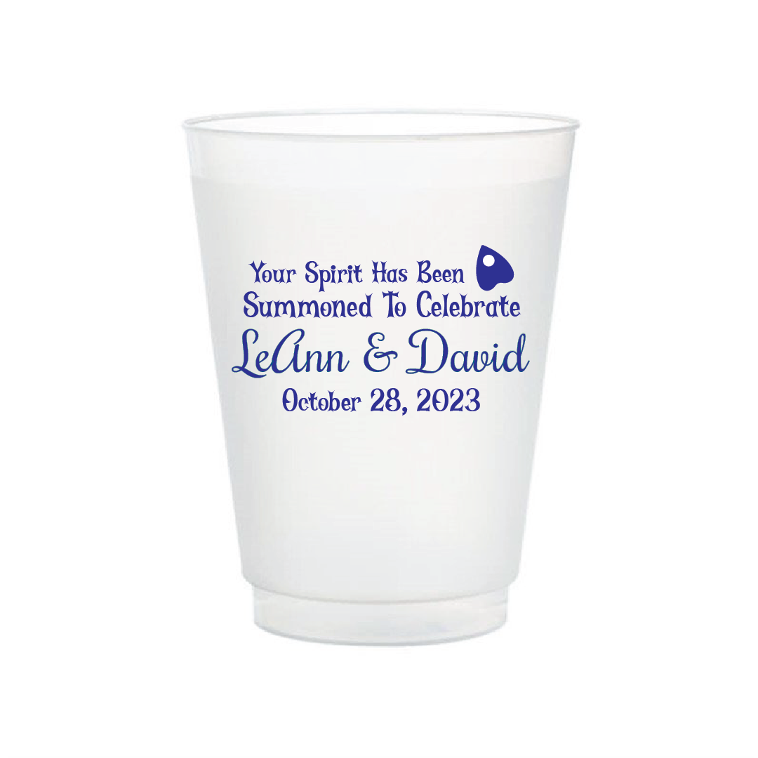 Ouija Board "Your Spirit has been Summoned" - Frosted Flex Cups