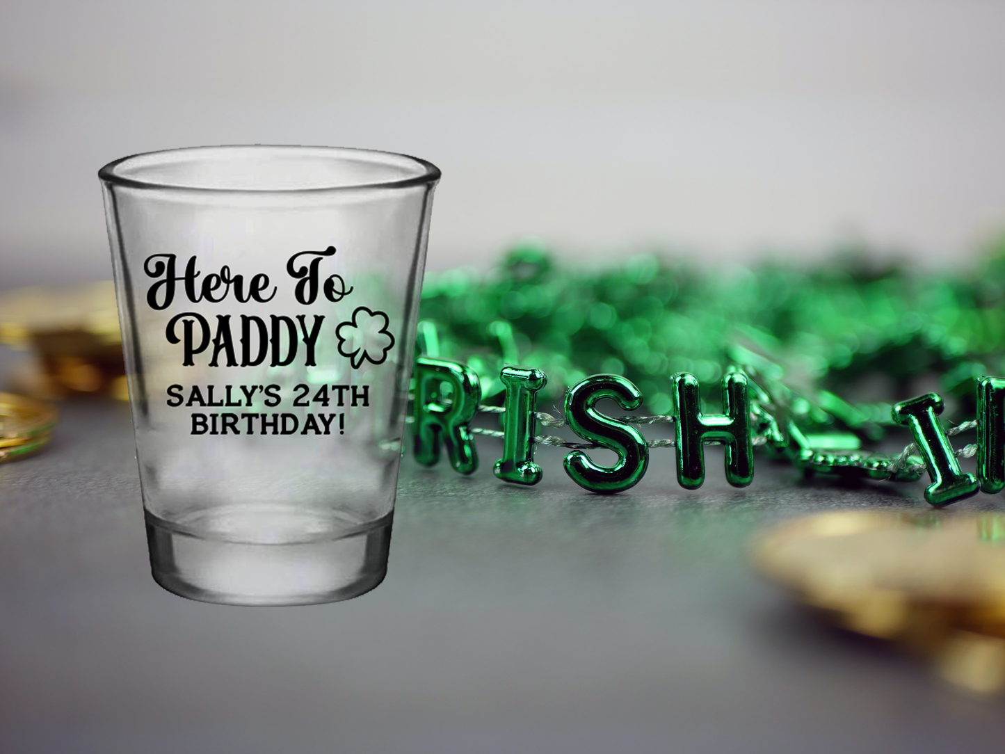 Aquí para Paddy Shot Glasses