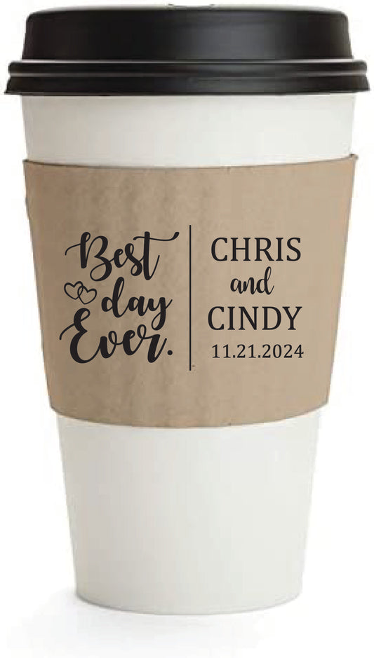 Las mejores fundas para café de bodas del día de la boda