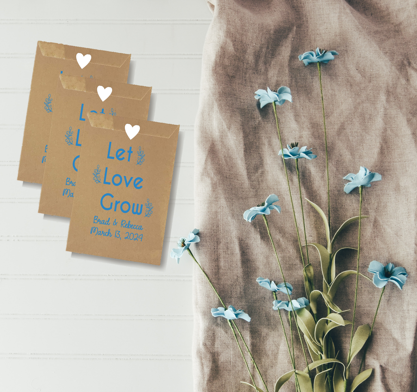 Let Love Grow Seed Bags