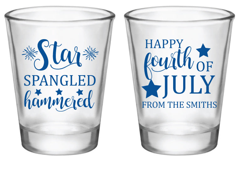 Vasos de chupito del 4 de julio