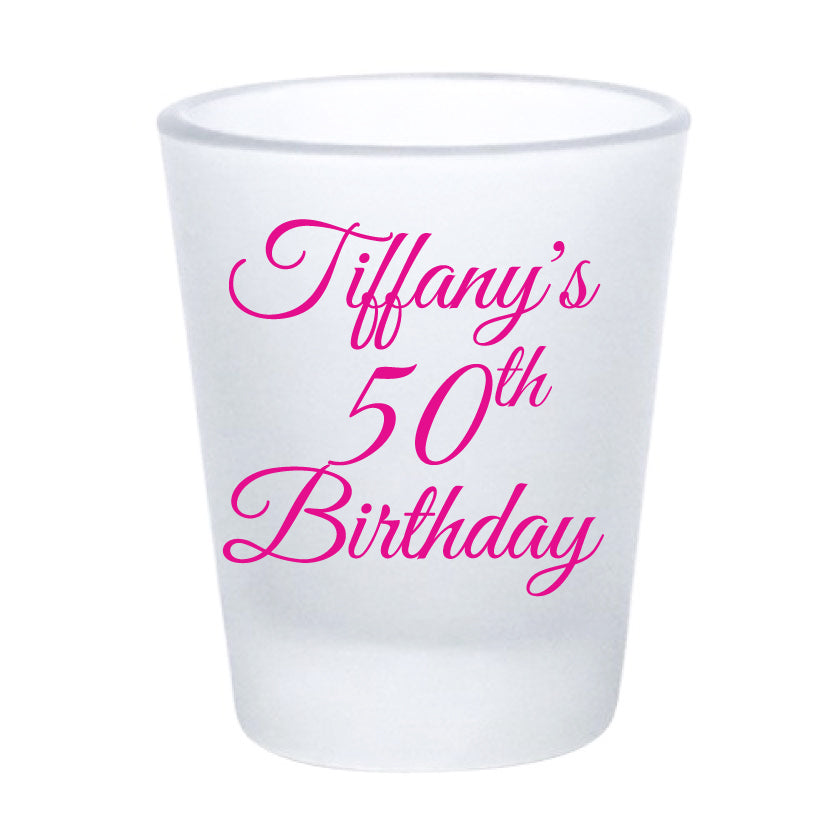 Funny Birthday Shot Glasses