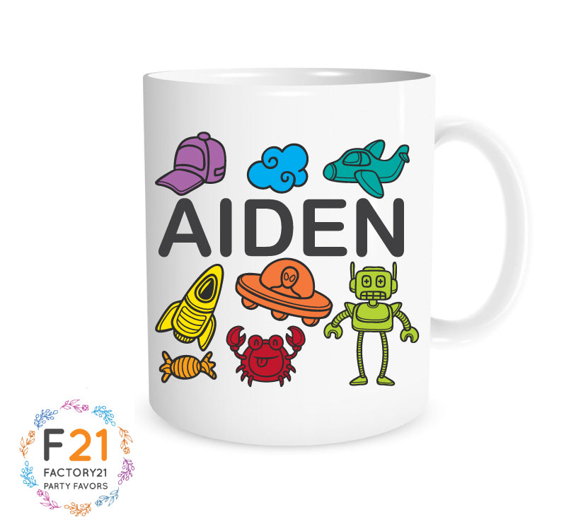 Personalized kid mug