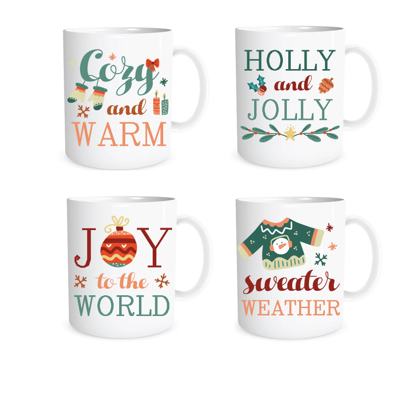Christmas mug set #2