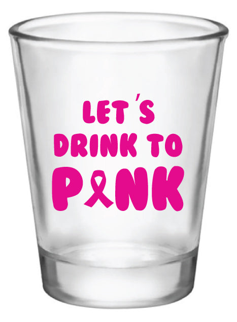Breast Cancer Awareness Shot Glasses