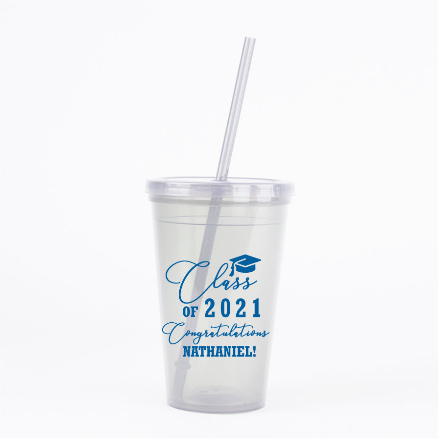 Class of 2021 graduation tumblers