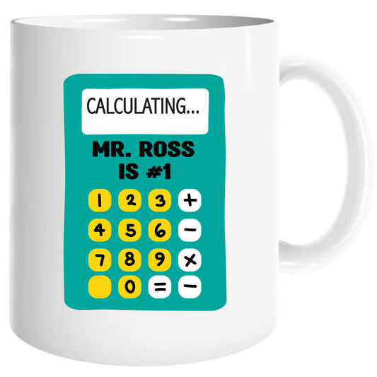 Math teacher mug