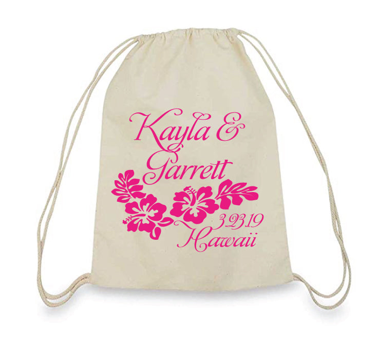 Bolsas de playa para bodas de destino