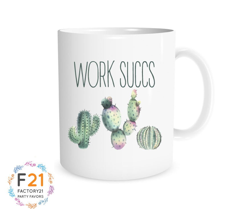 Work succs mug