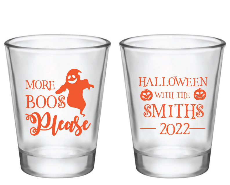 Halloween shot glasses- More boos please