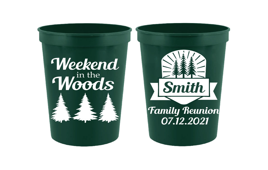 Family Reunion Camp Cups