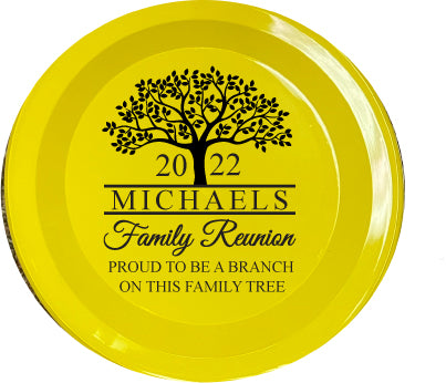 Personalized family reunion flyers- family tree design- 20% off at checkout!