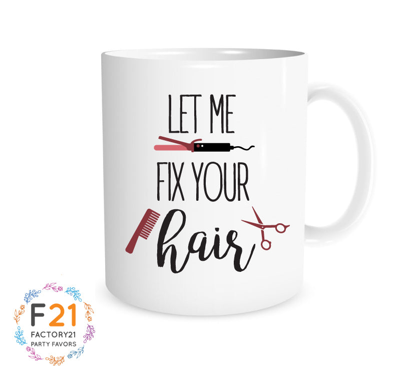 Hair stylist mug