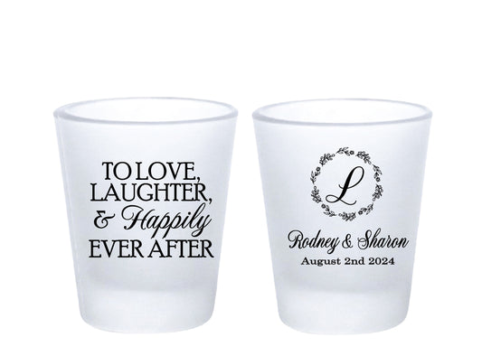 Monogram Shot Glasses