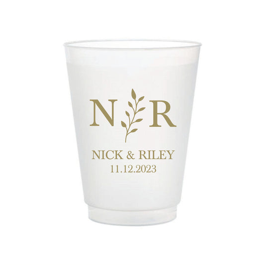 Copas de boda esmeriladas