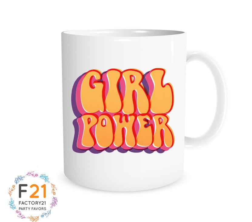 Girl power mug