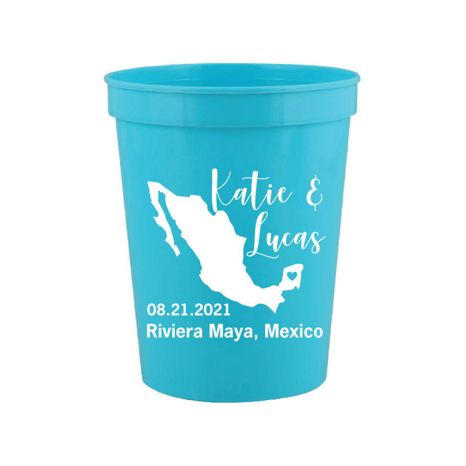 Copas de boda mexicanas