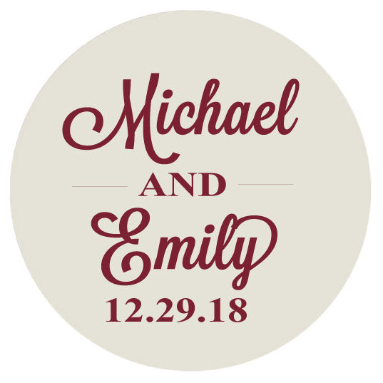 Wedding coasters, extra thick pulp board personalized coasters