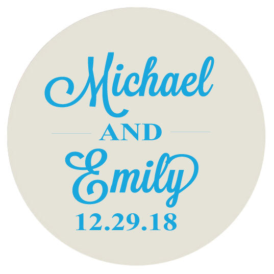 Wedding coasters, extra thick pulp board personalized coasters