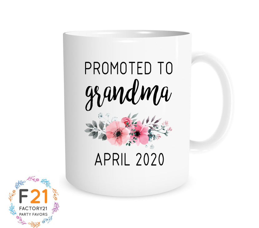 promoted to grandma mug