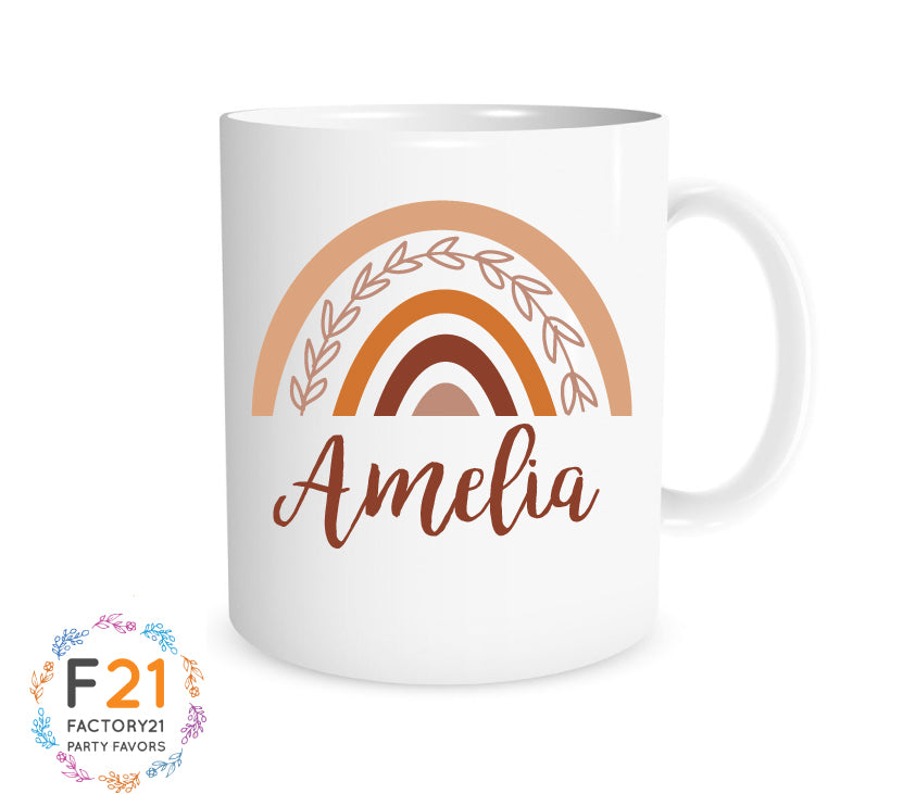 Personalized Rainbow Mug