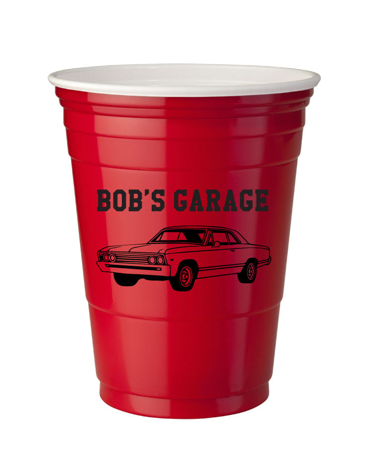 Personalized disposable cups for your wedding, birthday party, business, or any event!