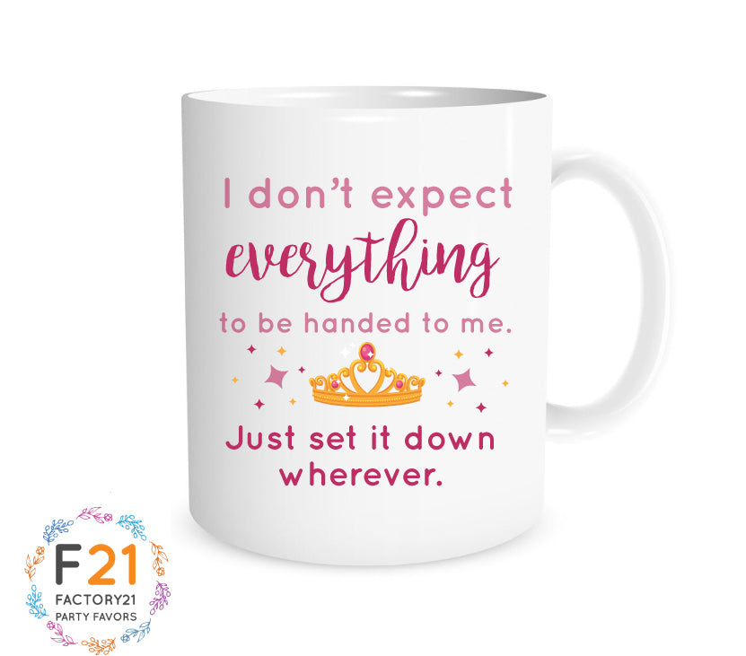 Funny Princess mug