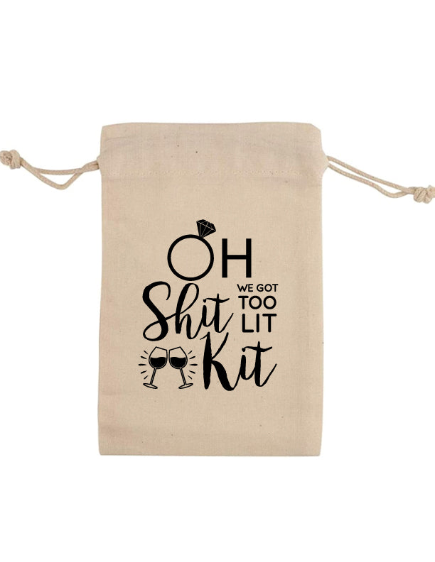 Oh shit kit hangover bags- set of 10 bags