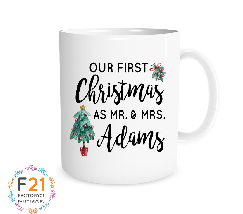 Our first Christmas mug