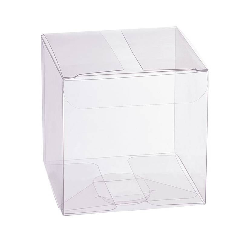 Clear 5x5x5 PVC Plastic Boxes - Great for Chocolate, Candies, Party Favors & More!