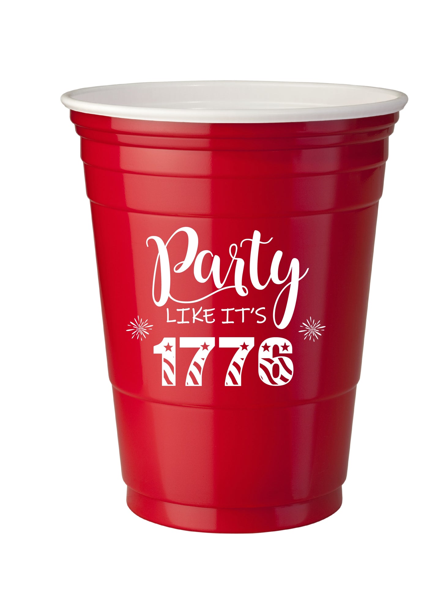 Personalized disposable cups for your 4th of July Party!