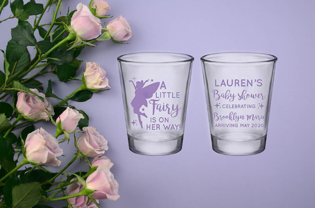 Fairy Baby Shower Shot Glasses