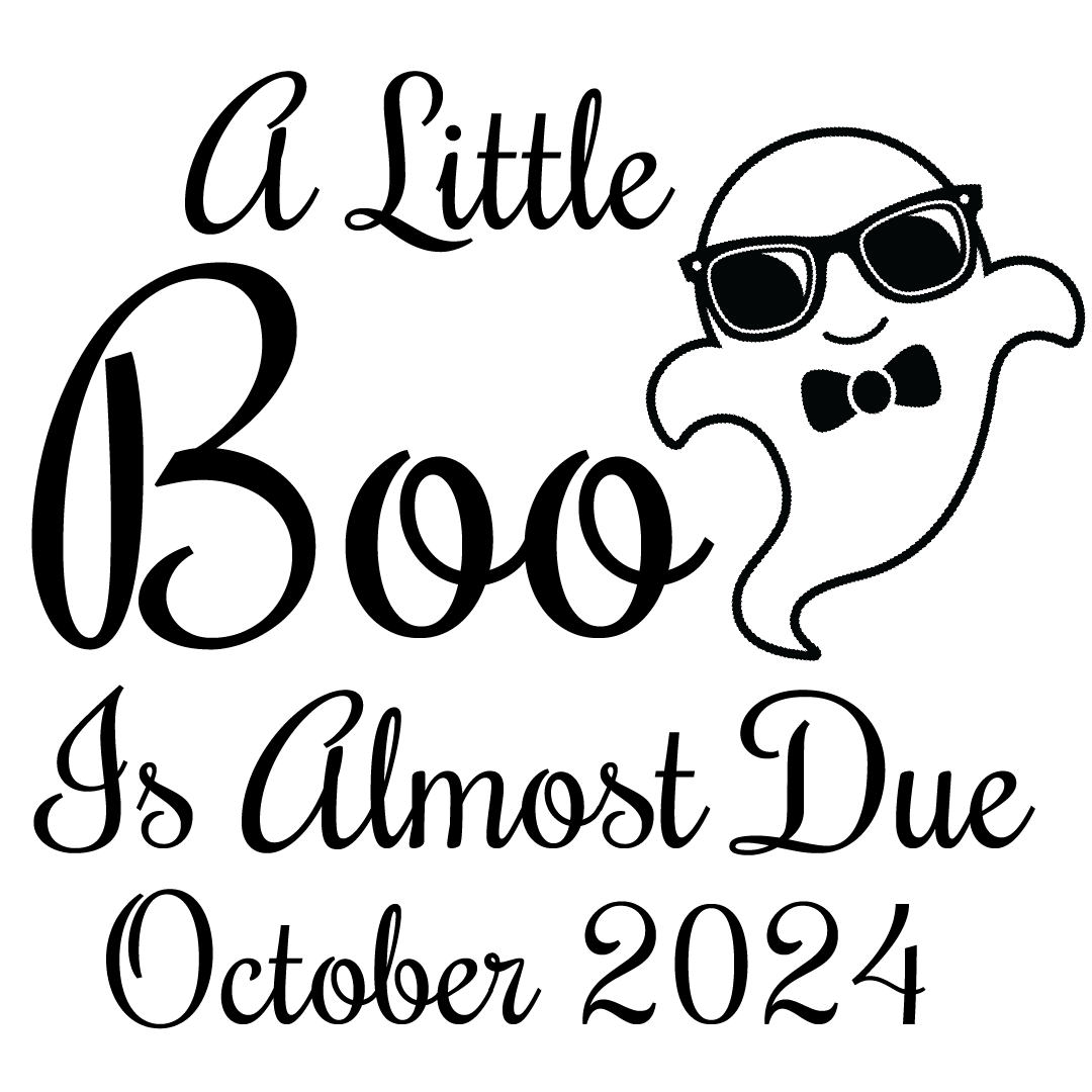 A Little Boo is Almost Due - Frosted Baby Shower Cups