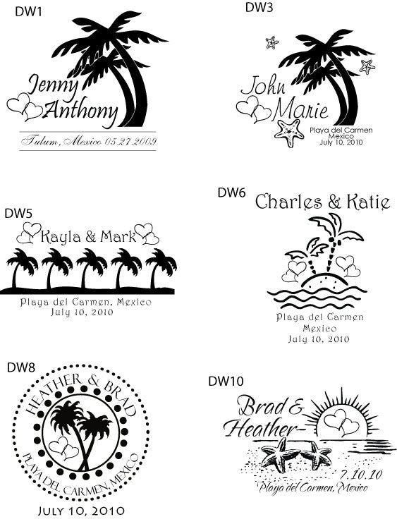 Destination Wedding Beer Steins