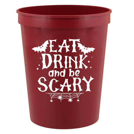 Eat Drink & Be Scary - Halloween Party Favors
