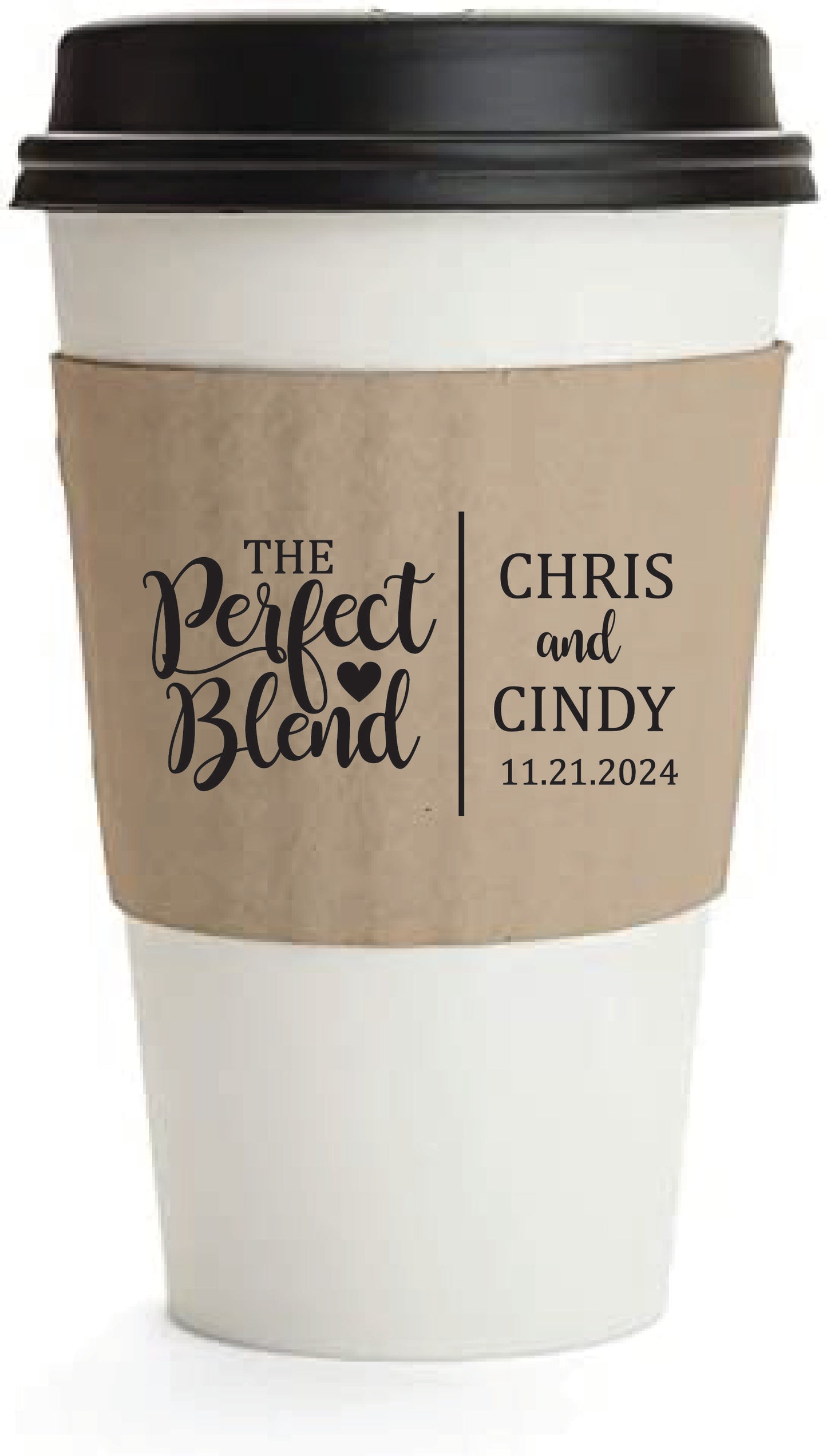 The perfect blend coffee sleeves