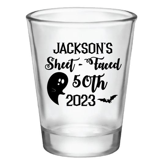 Sheet - Faced Birthday Shot Glass