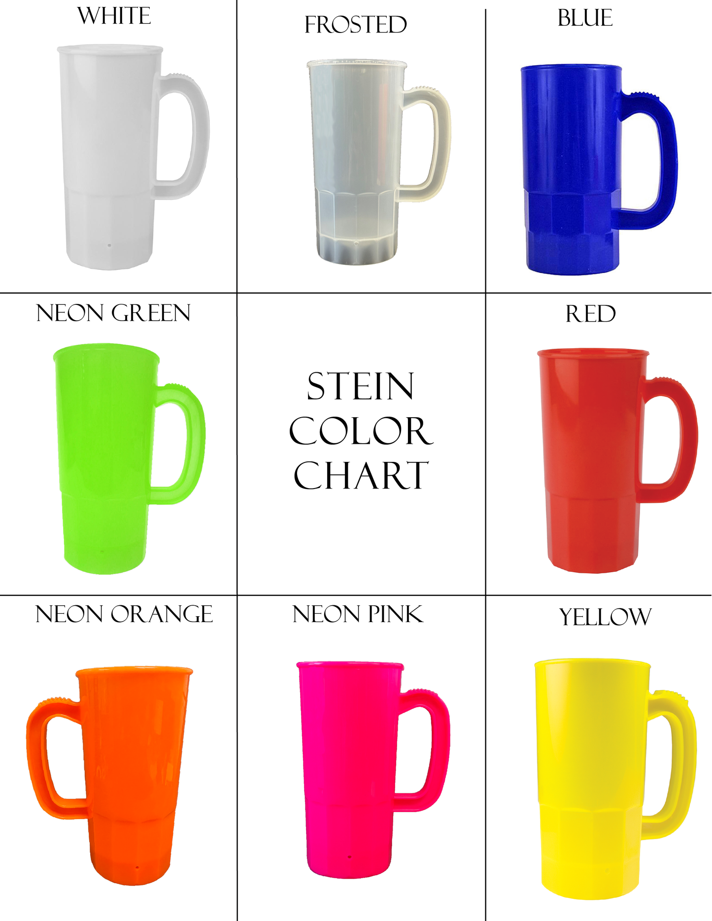 Personalized Oktoberfest beer steins