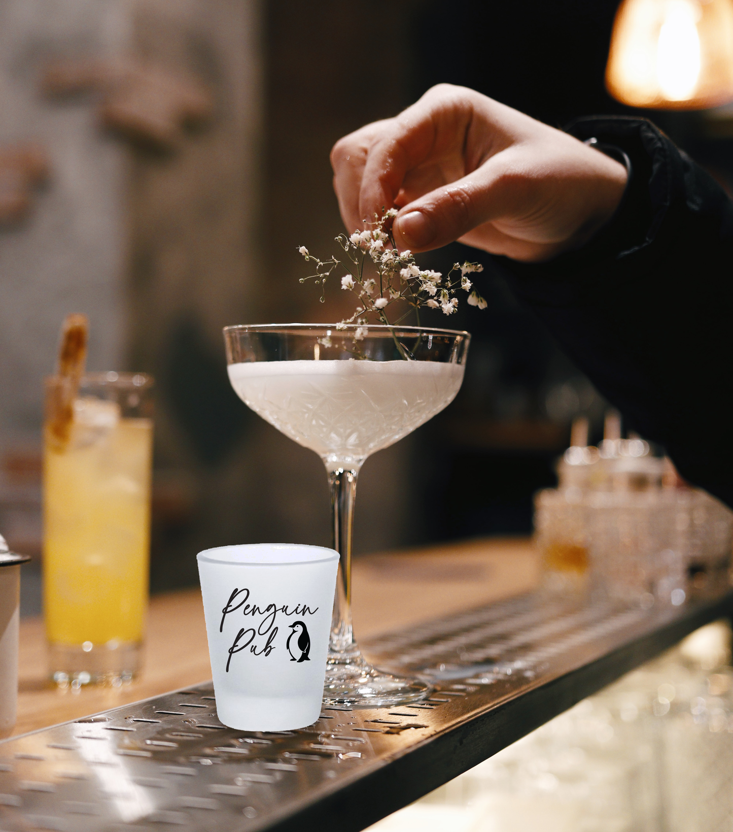 1.75oz Frosted Shot Glasses with your logo/design