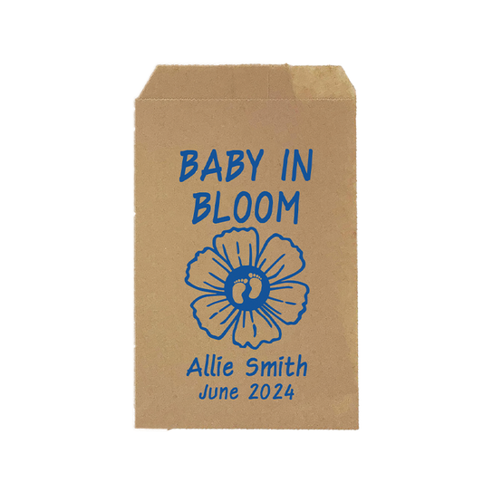 Baby in Bloom Flower Seed Bags