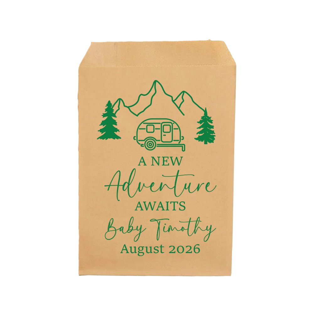 A New Adventure - Baby Shower Treat Bags