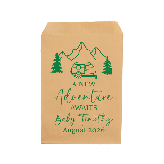 A New Adventure - Baby Shower Treat Bags