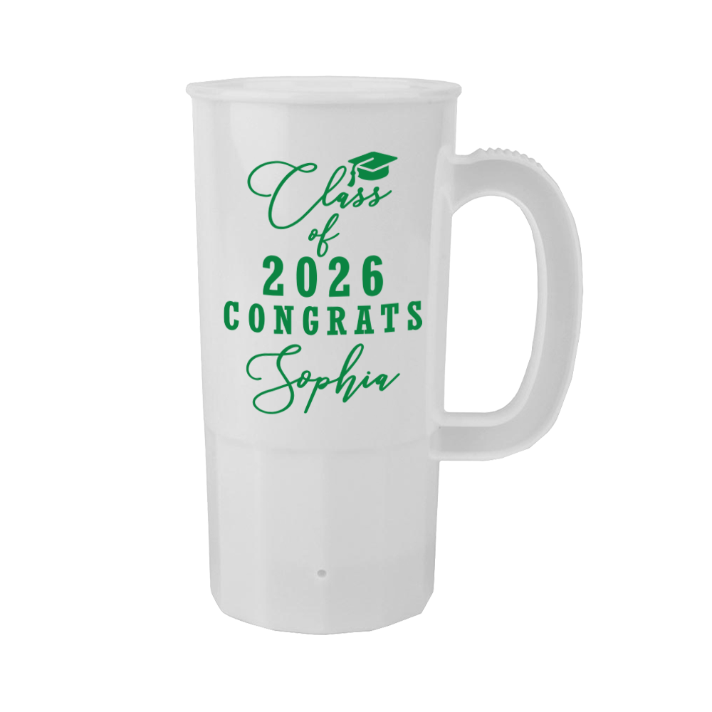 22oz Class of 20XX Graduation Steins