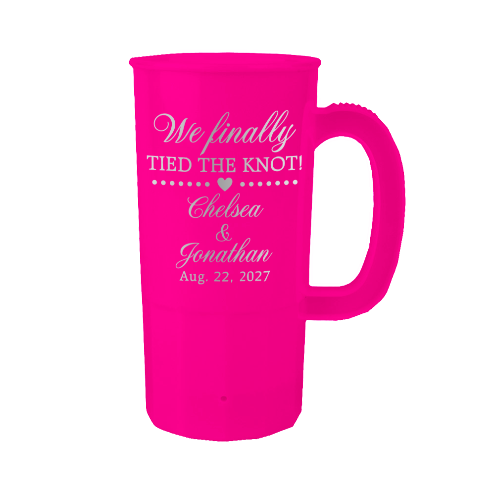 22oz We Finally Tied the Knot Wedding Steins
