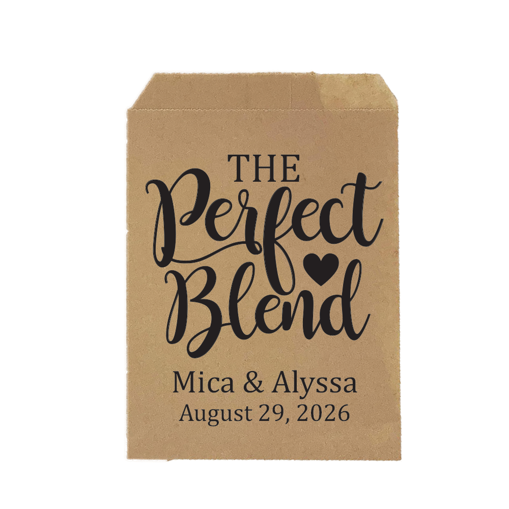 The Perfect Blend coffee treat bags