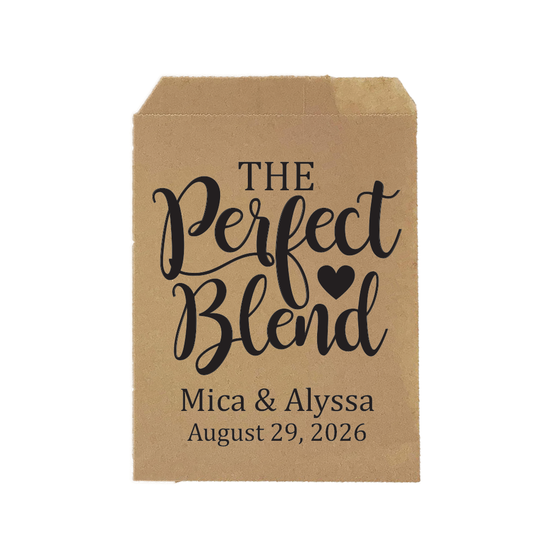 The Perfect Blend coffee treat bags