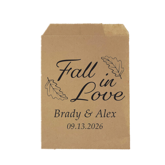 Fall in Love Wedding / Engagement Treat Bags