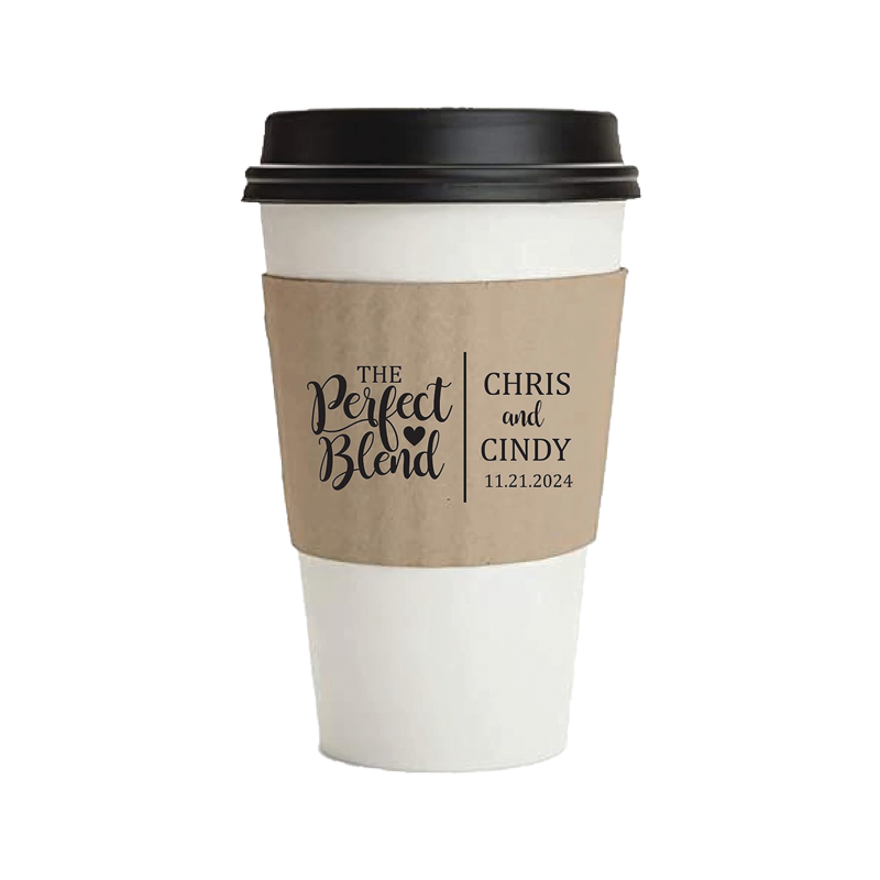 The perfect blend coffee sleeves